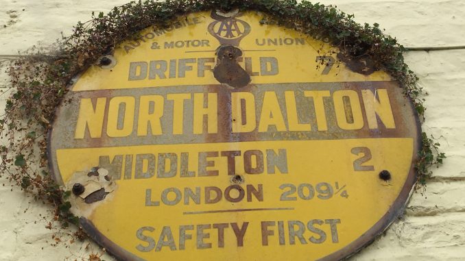 Old AA sign